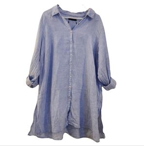 Tahari Linen Tunic